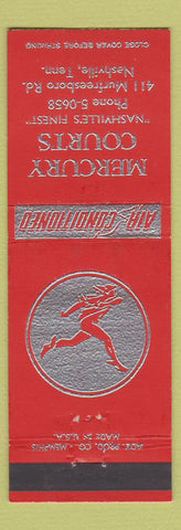 Matchbook Cover - Mercury Courts Nashville TN