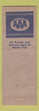 Matchbook Cover - Baker Motors Lakewood OH towing