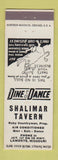 Matchbook Cover - Shalimar Tavern Lamonte MO low phone #