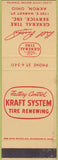 Matchbook Cover - General Tire Service Akron OH SAMPLE