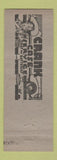 Matchbook Cover - Marvin Thompson Service oil gas Jackson MS