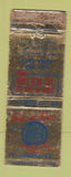 Matchbook Cover - 1949 Ford East Side Motors St Paul MN WORN