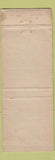 Matchbook Cover - 1949 Ford East Side Motors St Paul MN WORN