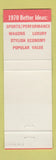 Matchbook Cover - 1970 Ford Shalley Windber PA