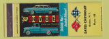 Matchbook Cover - 1959 Chevrolet Dates Groton NY low phone #