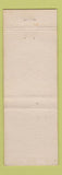 Matchbook Cover - 1959 Chevrolet Dates Groton NY low phone #