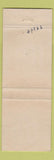 Matchbook Cover - 1959 Chevrolet EW Moyer Orwigsburg PA