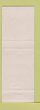 Matchbook Cover - Lakewood Motors OH Lincoln Mercury
