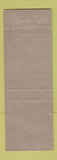 Matchbook Cover - Vans Colonial Restaurant Harrisburg PA
