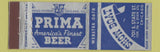 Matchbook Cover - Prima Beer Chicago Show Boat IL