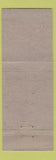 Matchbook Cover - Richardson Mineral Springs Butte County CA Indian