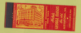 Matchbook Cover - Hotel George Mason Alexandria VA