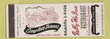 Matchbook Cover - Tally Ho Inn Restaurant Chicago IL