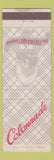 Matchbook Cover - Colonnade Cafeteria Pittsburgh PA