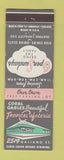 Matchbook Cover - Tropical Cafeteria Coral Gables FL