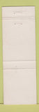 Matchbook Cover - 20th Century Cafeteria Warner Robins GA