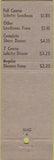 Matchbook Cover - Lobster Oyster Chop House New York City