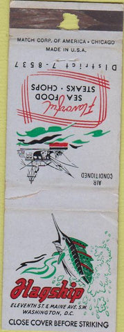 Matchbook Cover - Hagship Washington DC  WEAR