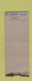 Matchbook Cover - Art's Service oil gas Stoneham MA pinup BOBTAIL