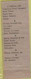 Matchbook Cover - Keller Graphic Art Supply Washington DC