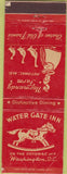 Matchbook Cover - Water Gate Inn Washington DC WEAR girlie