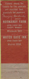 Matchbook Cover - Water Gate Inn Washington DC WEAR girlie