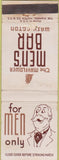 Matchbook Cover - Mayflower Men's Bar Washington DC wear