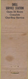 Matchbook Cover - Clark's Auto Courts Tallahassee FL Advance WEAR