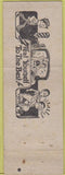 Matchbook Cover - Jake Hummel Saint Louis MO Barber 30s