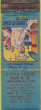 Matchbook Cover - Little House BBQ Pensacola FL WORN