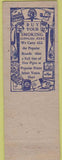 Matchbook Cover - Liberty Cigar Store Spokane WA