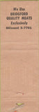 Matchbook Cover - Plaza Hamburgers Hot Dogs San Diego CA CREASE