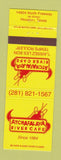 Matchbook Cover - Atchafalaya River Cafe Houston TX