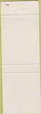 Matchbook Cover - Tollway EZ Go Rockford IL