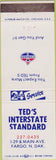 Matchbook Cover - Standard oil gas Fargo ND