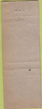 Matchbook Cover - Franz's Tavern Lebanon Schaefferstown PA POOR