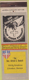 Matchbook Cover - Lutheran Church Columbus GA Alfred Rausch