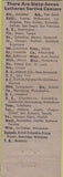 Matchbook Cover - Lutheran Church Columbus GA Alfred Rausch