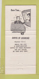 Matchbook Cover - 1st National Bank Beaver Dam WI 30 Strike