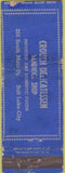 Matchbook Cover - Crouch Deli Salt Lake City UT WORN local manumark