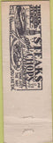 Matchbook Cover - George's Restaurant Elmira Heights NY pinup WORN
