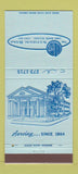 Matchbook Cover - 1st National Bank Three Rivers MI 30 Strike