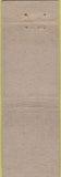 Matchbook Cover - VFW Cedar Tavern Cedar Hill MO Merchants