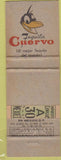 Matchbook Cover - Aeronaves De Mexico Airlines CREASE