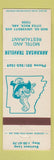 Matchbook Cover - Arkansas Traveler Motel Little Rock AR