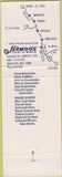 Matchbook Cover - Jermoo's Standard oil gas Mauston Tomah Oakdale
