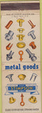 Matchbook Cover - Stimpson  Metal Goods screws rivets washers