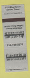 Matchbook Cover - Atrium American Cafe Dallas TX