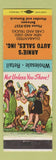 Matchbook Cover - Arnie's Auto Sales Mandan Bismarck ND hillbilly