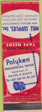Matchbook Cover - Polyken Industrial Tapes Chicago IL